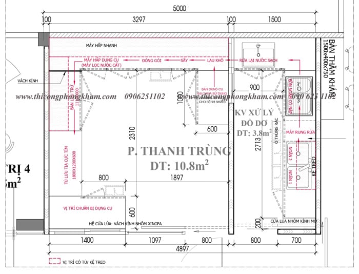 Thiết kế phòng vô trùng chuẩn y khoa